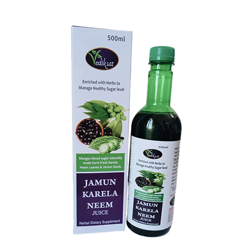 VEDIKSAT NEEM/ KARELA AND JAMUN JUICE